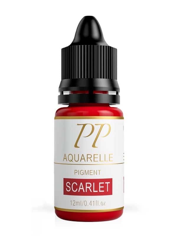PP Aquarelle Lip Pigment - Scarlet - Esthetic World Beauty 